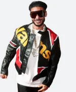 MTV Video Music Awards 2025 Pauly D Vanson Black Leather Jacket