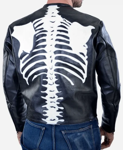 MTV Video Music Awards Lenny Tavárez Skeleton Leather Jacket