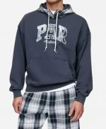 Malbon x Gap Heavyweight French Terry Logo Hoodie For Unisex