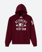 McMaster University OVO Burgundy Pullover Hoodie For Sale