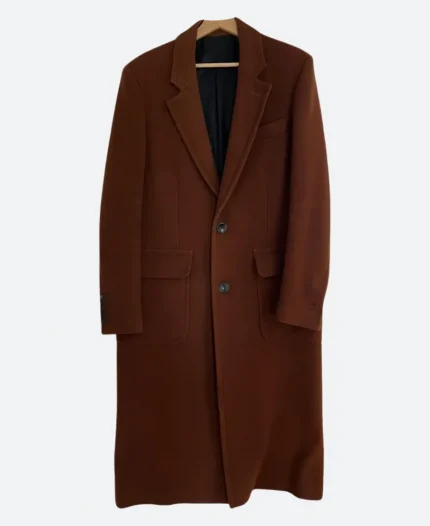 Meet Me Next Christmas 2024 Kofi Siriboe Trench Coat