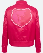 Memphis Grizzlies Triple Pink Varsity Jacket