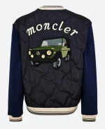 Mercedes-Benz X Moncler Blue Varsity Jacket For Sale