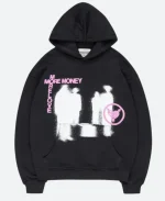 More Money More Love Black Pullover Hoodie For Sale