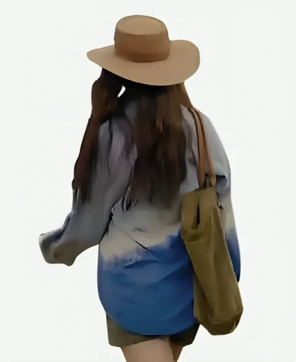 Movie The Idea of You 2024 Anne Hathaway Two Tone Tie Dye Shirt