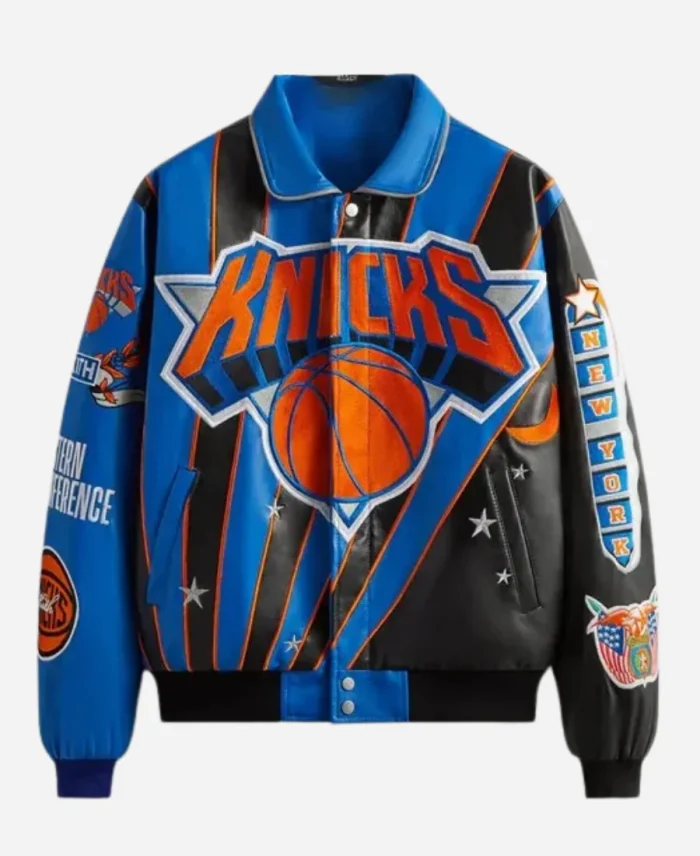 NBA Team New York Knicks Amar’e Stoudemire Leather Jacket For Sale