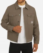 NFL x Darius Rucker 49ers Tan Trucker Jacket