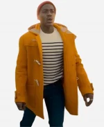 Ncuti Gatwa Doctor Who Yellow Duffle Coat