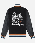 New York Knicks Mariska Hargitay Varsity Jacket