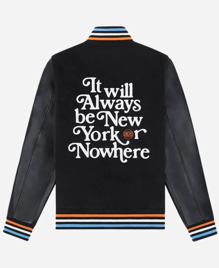 New York Knicks Mariska Hargitay Varsity Jacket