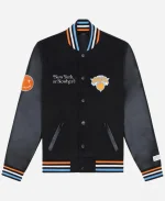 New York Knicks Mariska Hargitay Varsity Jacket For Sale