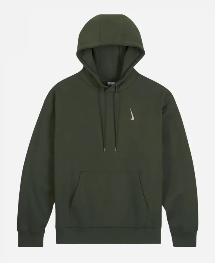 Nike X Billie Eilish Green Pullover Hoodie For Unisex