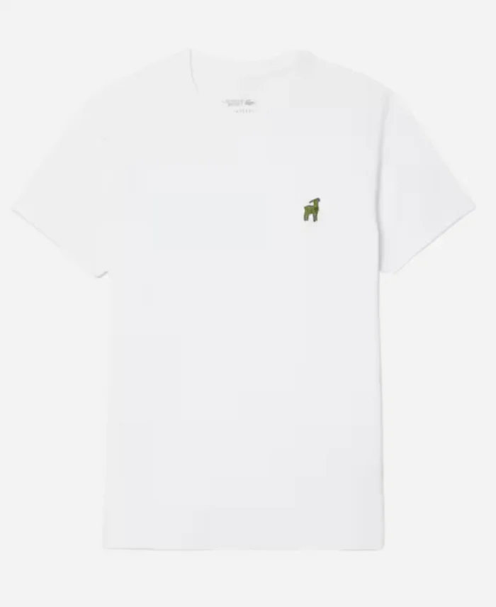 Novak Djokovic X Lacoste The Goat White T-Shirt