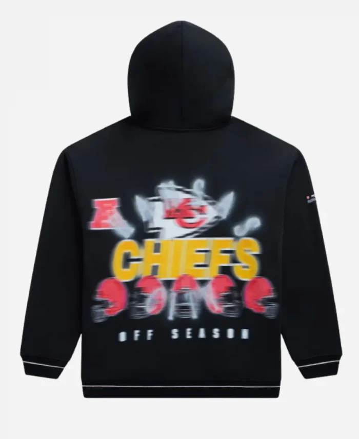 Off-Season Black Kansas City Chiefs Hoodie For Unisex