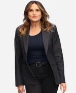 Olivia Benson Law And Order Season 27 Mariska Hargitay Black Blazer