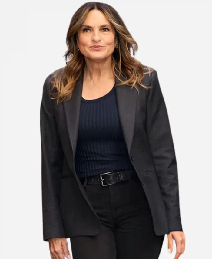 Olivia Benson Law And Order Season 27 Mariska Hargitay Black Blazer