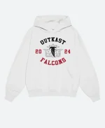 Outkast X Altanta Falcons White Pullover Hoodie For Sale