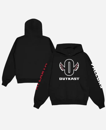 Outkast X Atlanta Falcons Black Hoodie