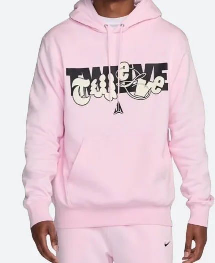 Pink Ja Morant Basketball Hoodie
