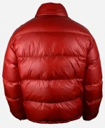 Prada Puffer Red Jacket For Sale