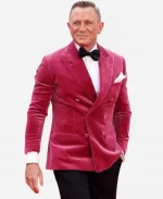 Premiere James Bond Pink Velvet Blazer