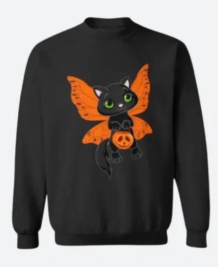 Pumpkin Fairy Cat Sweatshirt