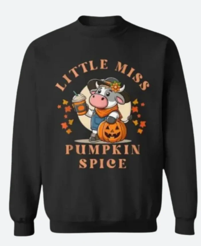 Pumpkin Spice Little Miss Sweatshirt