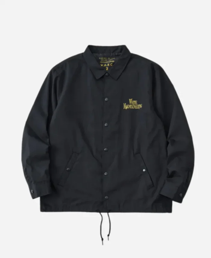 Qotsa Lullabies To Paralyze White Mountaineering Black Coach Jacket