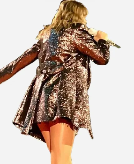 Reputation Tour Getaway Car Taylor Swift Sequin Coat For Sale