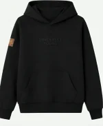 Salish Matter Sincerely Yours Oversized Hoodie In Black