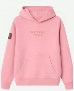 Salish Matter Sincerely Yours Pink Hoodie