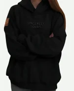 Sincerely Yours Black Hoodie