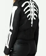 Skeleton Deuce Leather Jacket