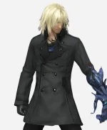Snow Villiers Lightning Returns Final Fantasy 13 Grey Leather Coat
