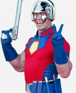 Suicide Squad John Cena Red and Blue Costume Jacket