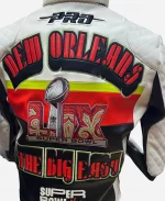 Super Bowl LIX Master P Leather Jacket