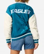 Terez Philadelphia Eagles Midnight Green Bomber Jacket For Sale