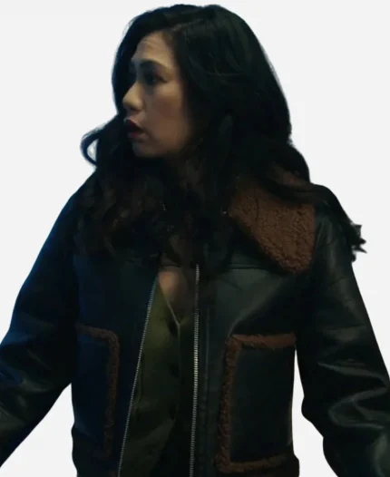 The Equalizer S3 Melody Bayani Leather Jacket