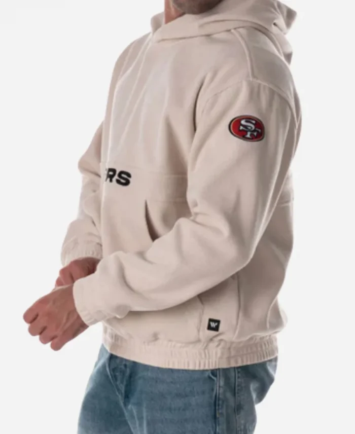 The Wild Collective San Francisco 49ers Corduroy Hoodie