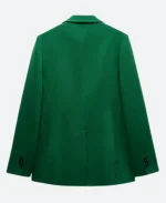 Tina Mitchell Unwrapping Christmas Tina’s Miracle Green Blazer