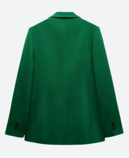 Tina Mitchell Unwrapping Christmas Tina’s Miracle Green Blazer