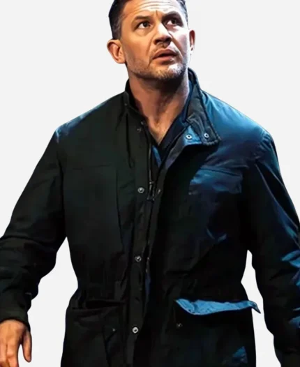 Tom Hardy MobLand Black Jacket