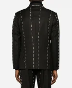 Travis Kelce Chiefs vs Chargers Black Suit