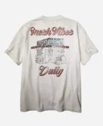 Travis Kelce Manifest Mart Fresh Vibes Daily White T-Shirt For Sale