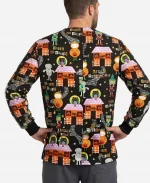 Halloween Happy Trick or Treat Scrub Jacket For Sale
