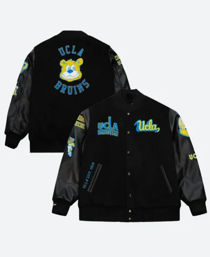UCLA Bruins Black Varsity Jacket
