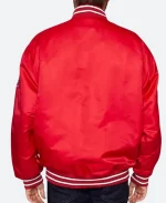 University Of Nebraska Red Varsity Jacket