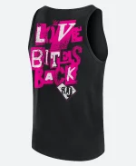 WWE Monday Night RAW 2025 CM Punk AJ Love Bites Back Black Tank Top