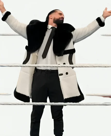 WWE Raw Seth Rollins White Coat