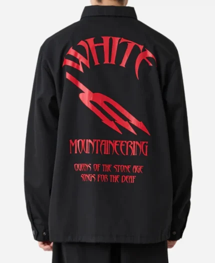 White Mountaineering Qotsa Songs For The Deaf Coach Jacket